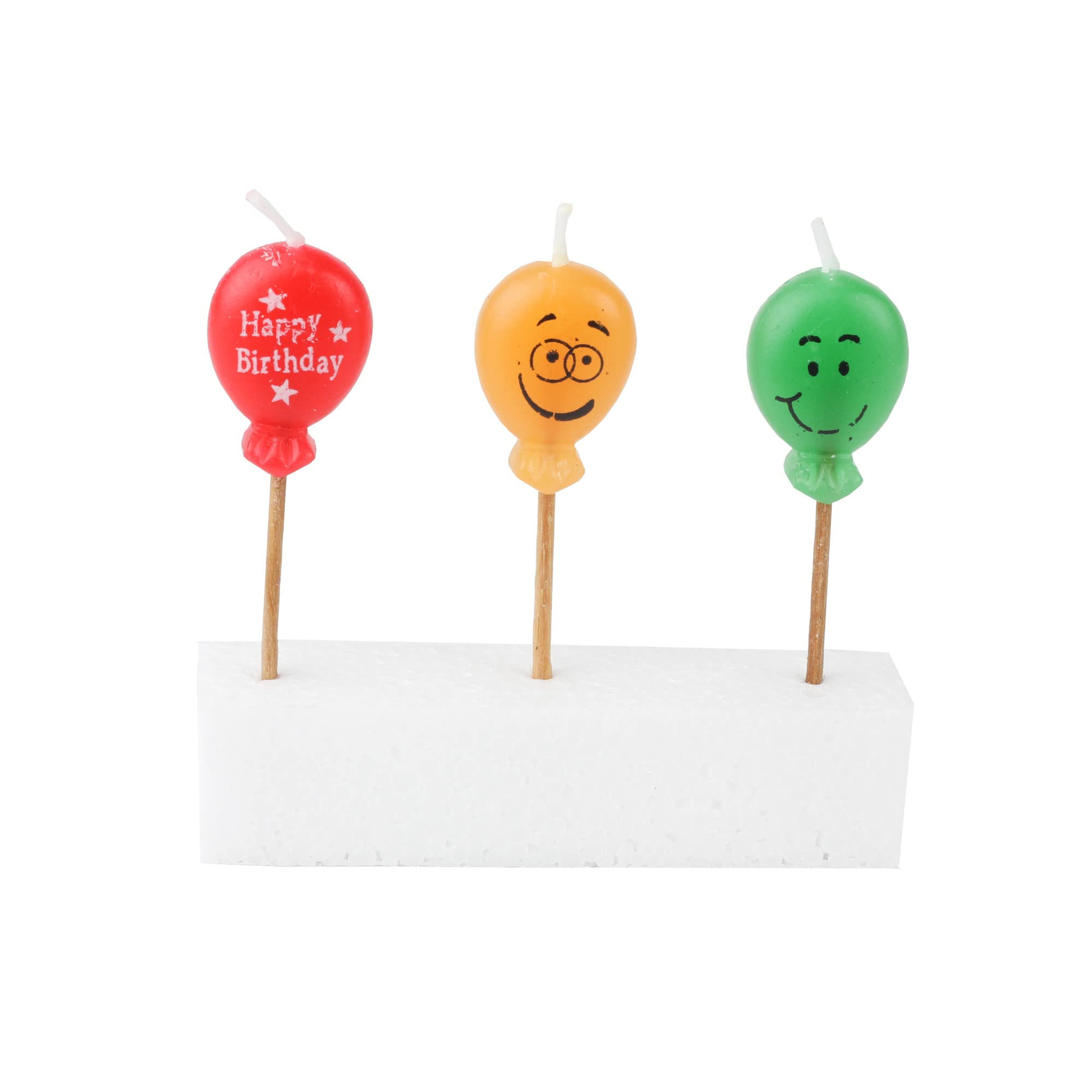 Amazon.co.jp: Chef Craft クラシックバルーンキャンドル 3個